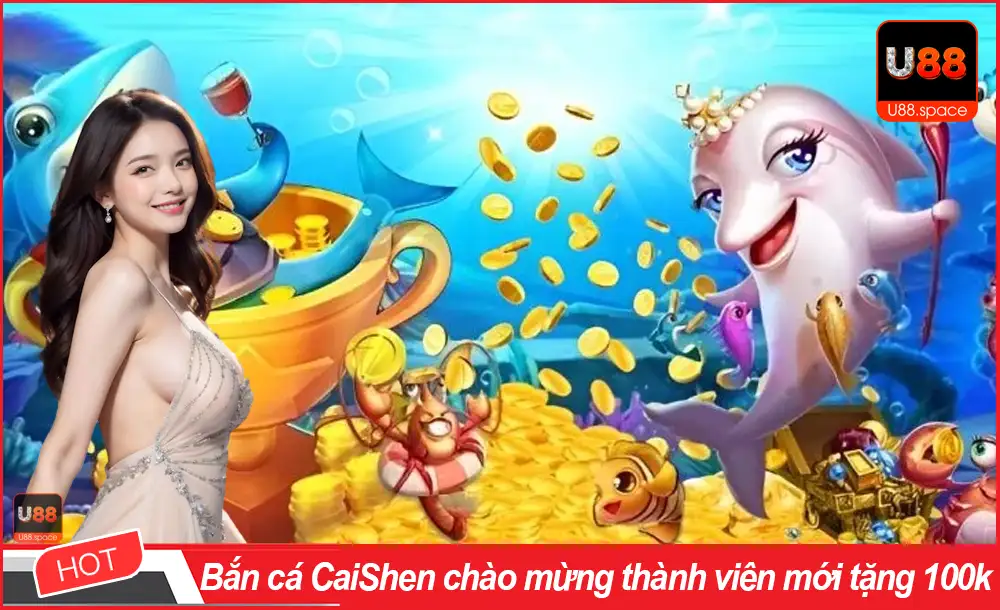 Bắn cá CaiShen chào mừng thành viên mới tặng 100k