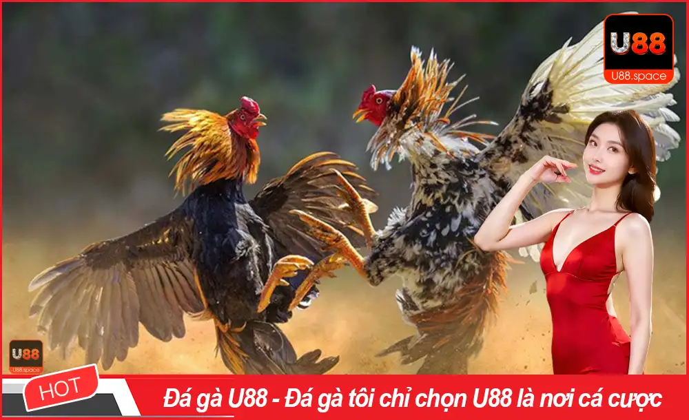 Đá gà U88 - Đá gà tôi chỉ chọn U88 là nơi cá cược