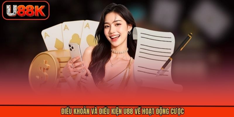 Điều khoản và điều kiện U88 về hoạt động cược Điều khoản và điều kiện U88 về hoạt động cược