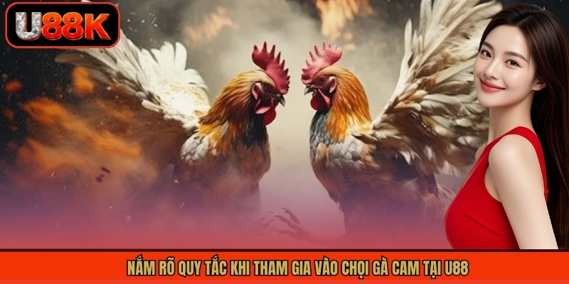 Nắm rõ quy tắc khi tham gia vào chọi gà Cam tại U88