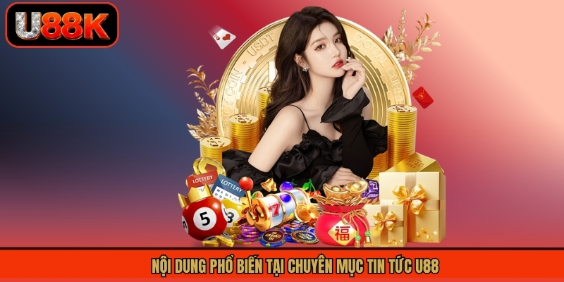 Nội dung phổ biến tại chuyên mục tin tức U88